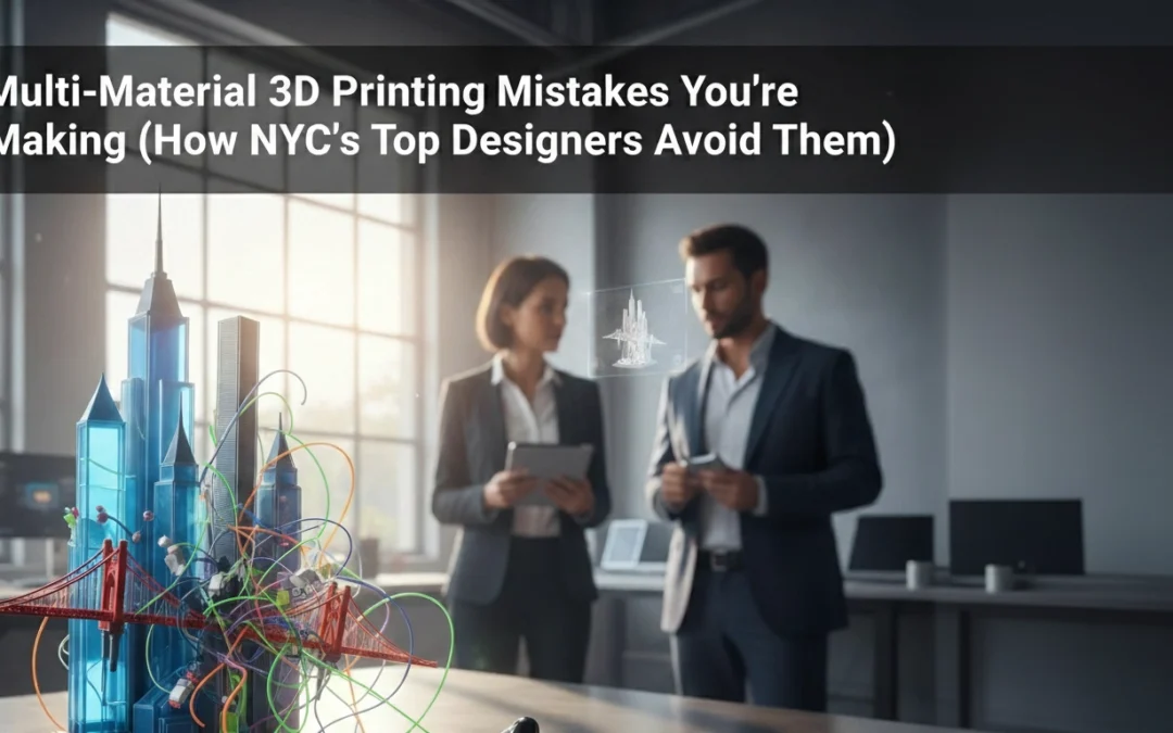 Multi-Material 3D Printing Mistakes You're Making (And How NYC's Top Designers Avoid Them)